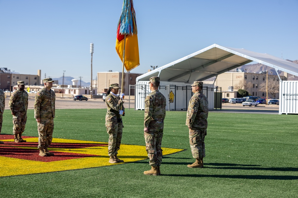 Imperial Brigade Conducts Color Casing Ceremony