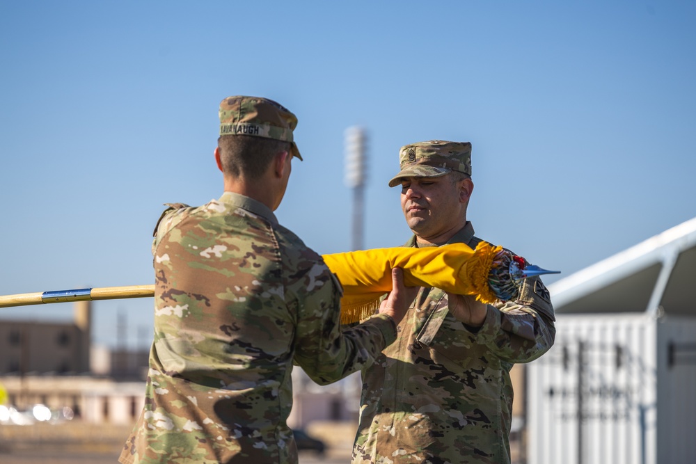 Imperial Brigade Conducts Color Casing Ceremony