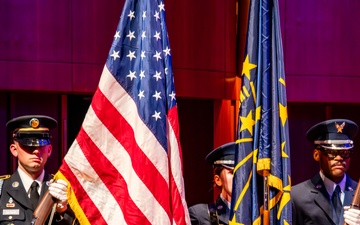 Indiana National Guard soldiers and airmen support Indiana Gubernatorial Inauguration