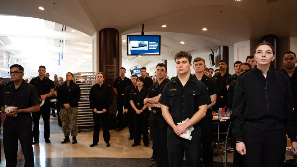 The Midshipmen Action Group is recognized by the Anne Arundel County Executive for their service to the community.