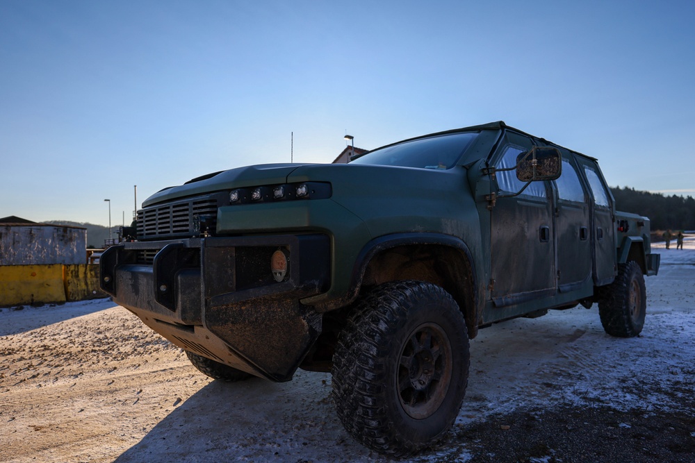 10th Mountain Division uses new hybrid electric infantry squad vehicle during Combined Resolve 25-1