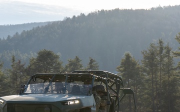 10th Mountain Division trains on Infantry Squad Vehicles during Combined Resolve