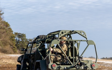 10th Mountain Division trains on Infantry Squad Vehicles during Combined Resolve