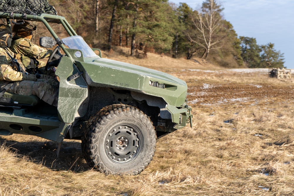 10th Mountain Division trains on Infantry Squad Vehicles during Combined Resolve