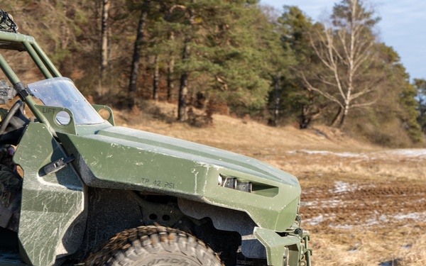 10th Mountain Division trains on Infantry Squad Vehicles during Combined Resolve