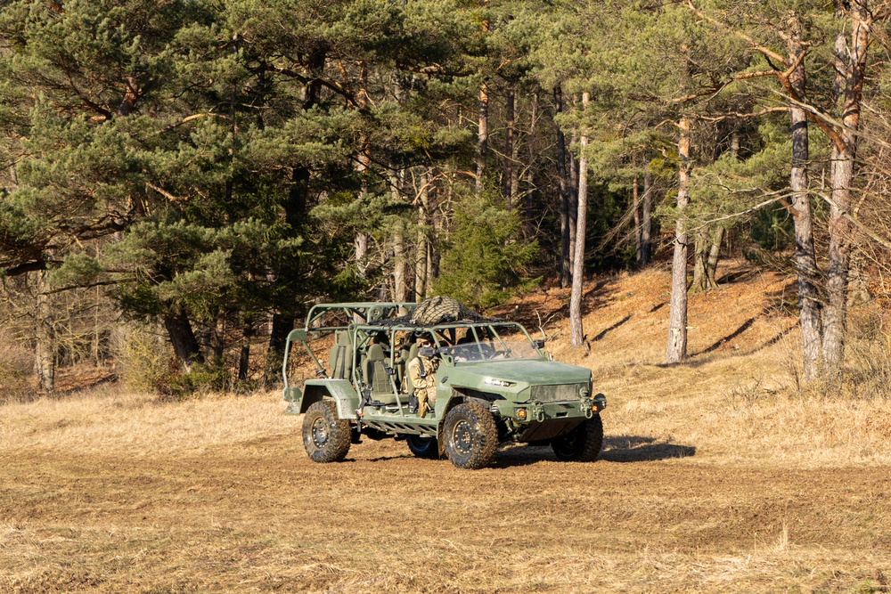 10th Mountain Division trains on Infantry Squad Vehicles during Combined Resolve