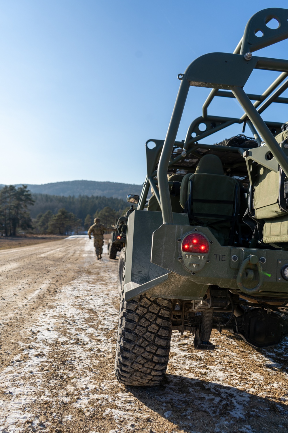 10th Mountain Division trains on Infantry Squad Vehicles during Combined Resolve