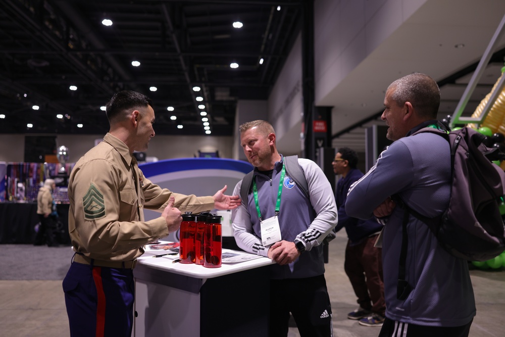 Marines Meet Coaches at USCC 2024