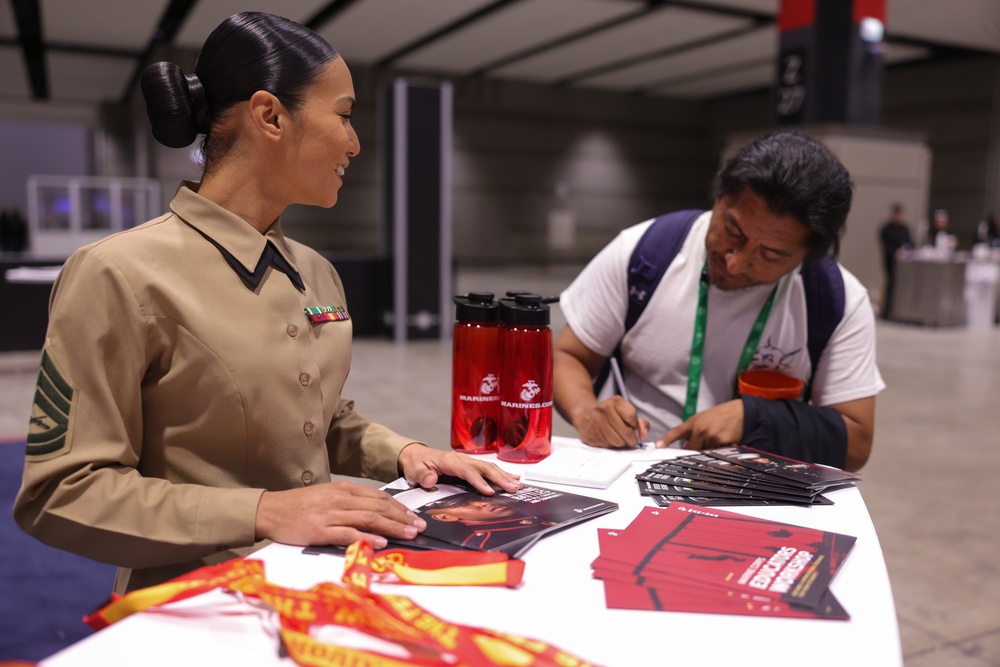 Marines Meet Coaches at USCC 2024