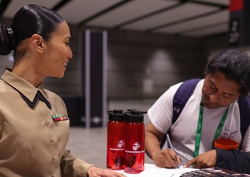 Marines Meet Coaches at USCC 2024