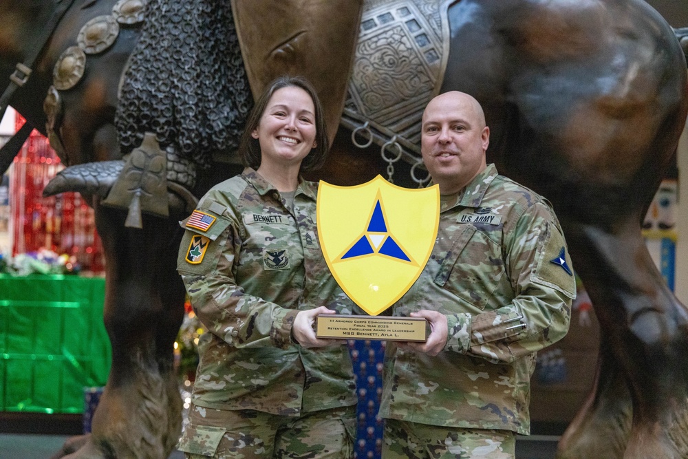 III Armored Corps Best Career Counselor of the Year