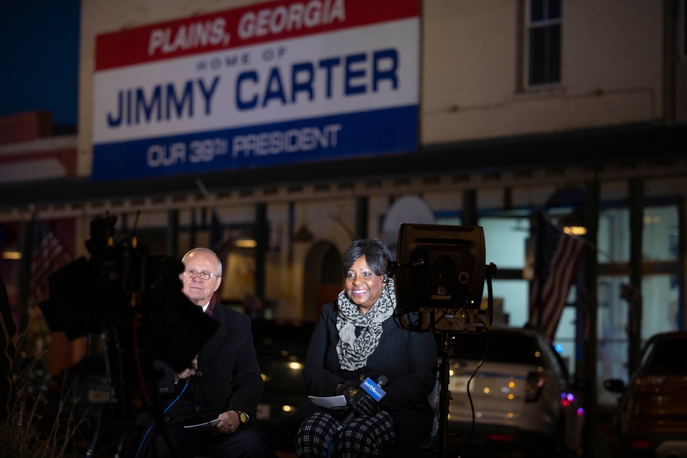 Jimmy Carter Funeral in Plains, GA