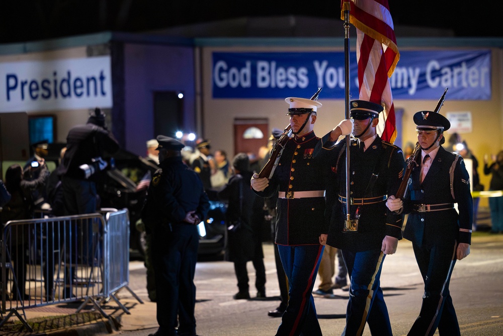 Jimmy Carter Funeral in Plains, GA
