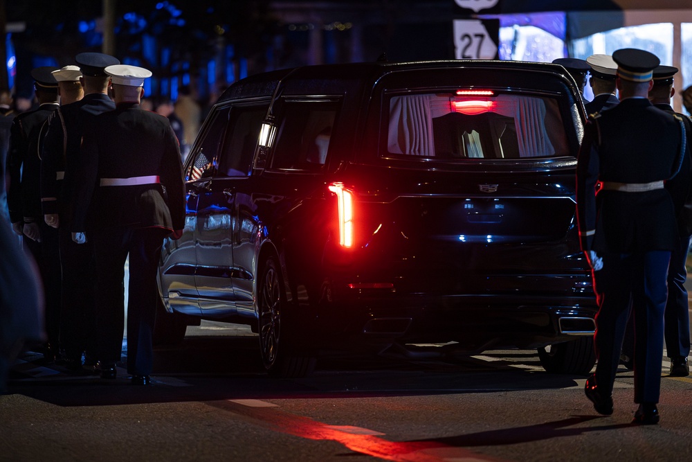 Jimmy Carter Funeral in Plains, GA