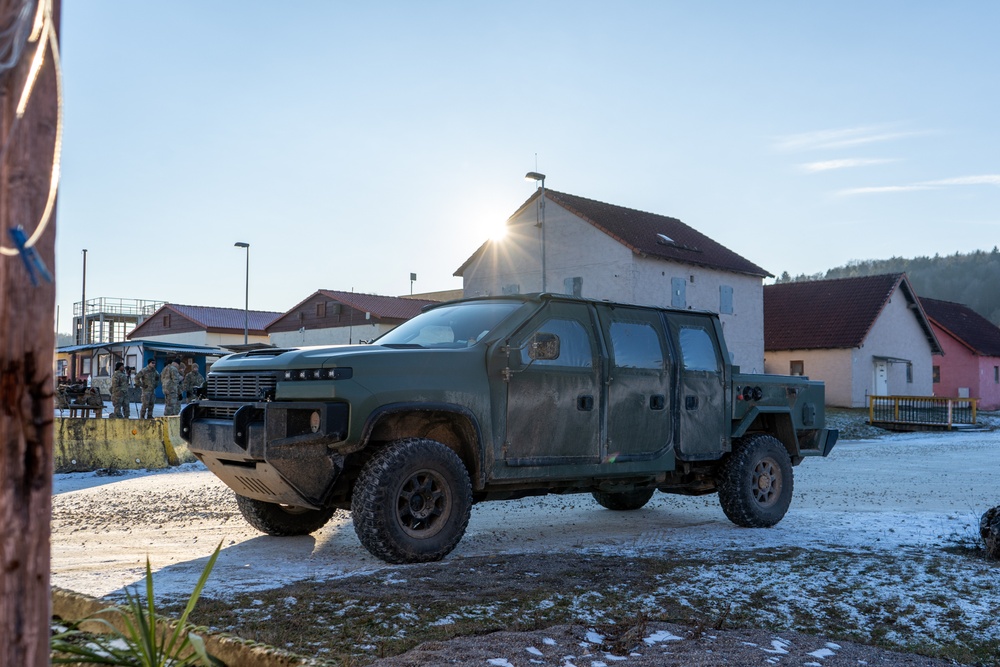 10th Mountain Division conducts capability testing on the Next Generation Tactical Vehicle-Hybrid during Combined Resolve