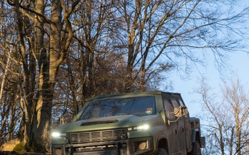 10th Mountain Division conducts capability testing on the Next Generation Tactical Vehicle-Hybrid during Combined Resolve