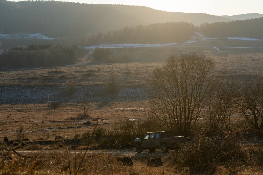 10th Mountain Division conducts capability testing on the Next Generation Tactical Vehicle-Hybrid during Combined Resolve