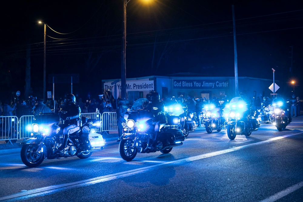 Jimmy Carter Funeral in Plains, GA
