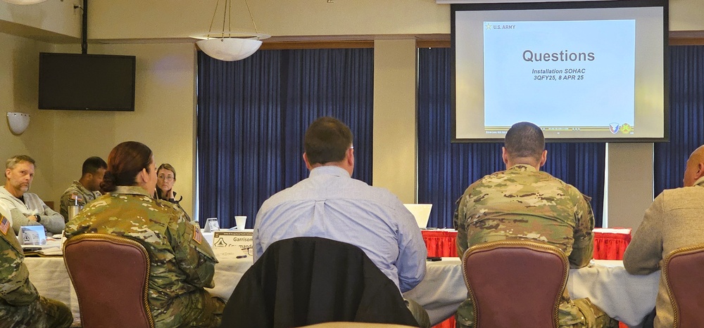 Fort McCoy holds January SOHAC meeting; builds community safety awareness