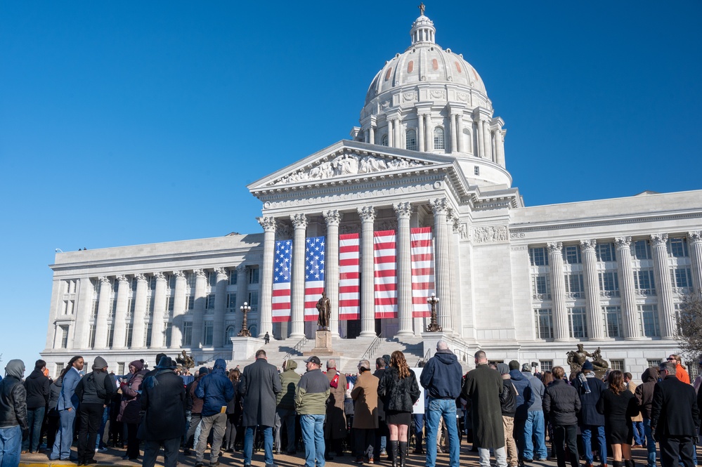 Missouri Gov. Mike Kehoe's inauguration