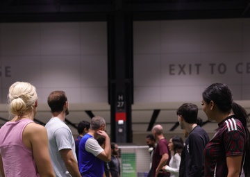 Coaches Participate in “Fit To Win” Workout