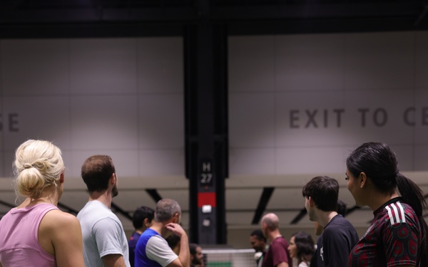 Coaches Participate in “Fit To Win” Workout