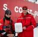 USCGC Polar Star (WAGB 10) holds ice liberty in McMurdo Sound during Operation Deep Freeze