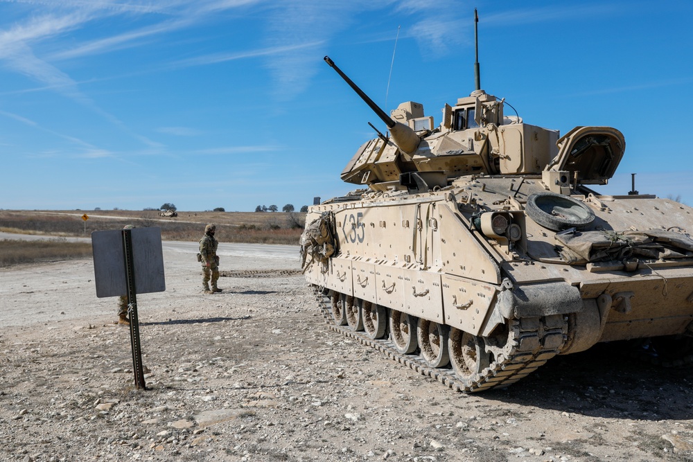 Grey Wolf conducts Combined Arms Live Fire Exercise