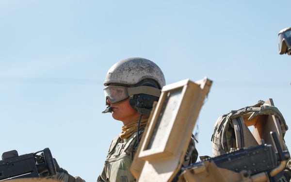 Grey Wolf conducts Combined Arms Live Fire Exercise