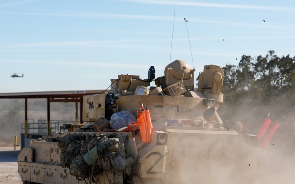 Grey Wolf conducts Combined Arms Live Fire Exercise