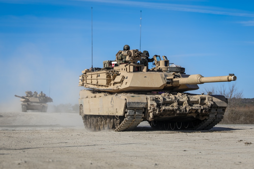 Grey Wolf Brigade Conducts Combined Arms Live Fire Exercise