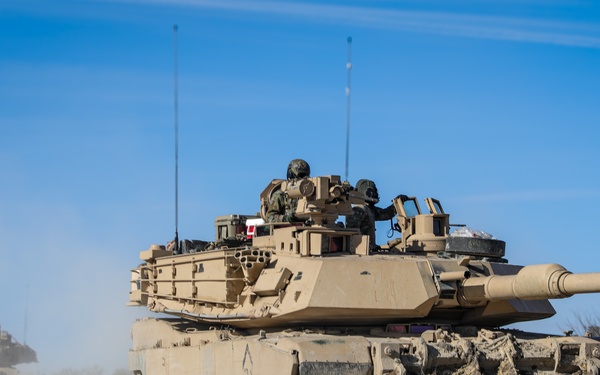 Grey Wolf Brigade Conducts Combined Arms Live Fire Exercise