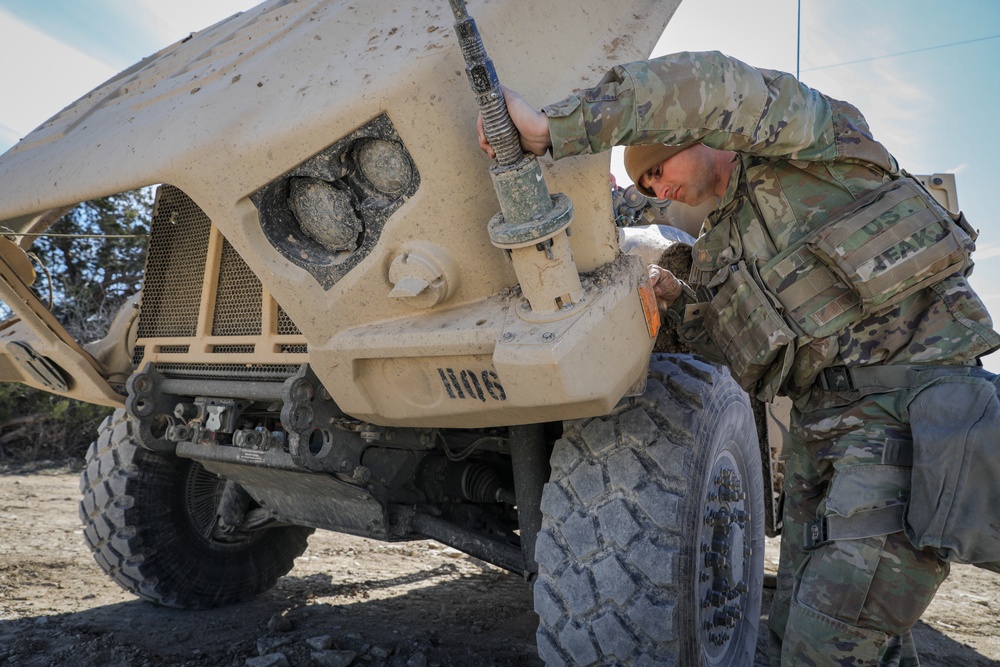 Grey Wolf Brigade Conducts Combined Arms Live Fire Exercise