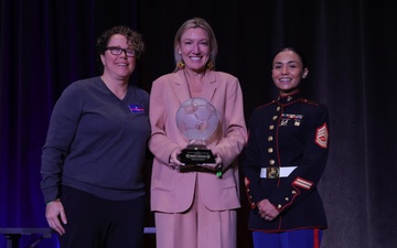 Gunnery Sgt. Kianna Smart Speaks at USCC 2024