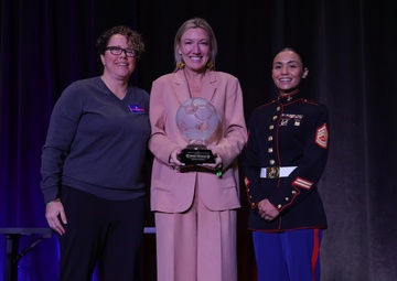 Gunnery Sgt. Kianna Smart Speaks at USCC 2024