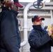 USS Ronald Reagan (CVN 76) Sailors check damage control equipment