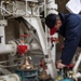 USS Ronald Reagan (CVN 76) Sailors check damage control equipment