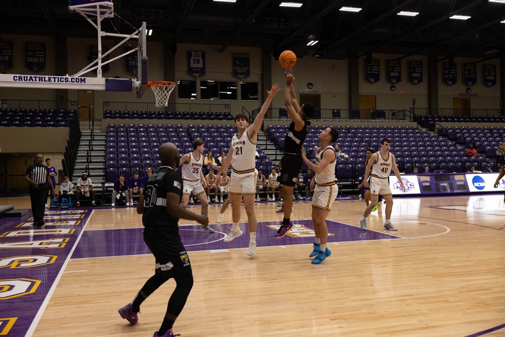 Fort Cavazos Phantom Warriors VS. UMHB Crusaders Basketball Game