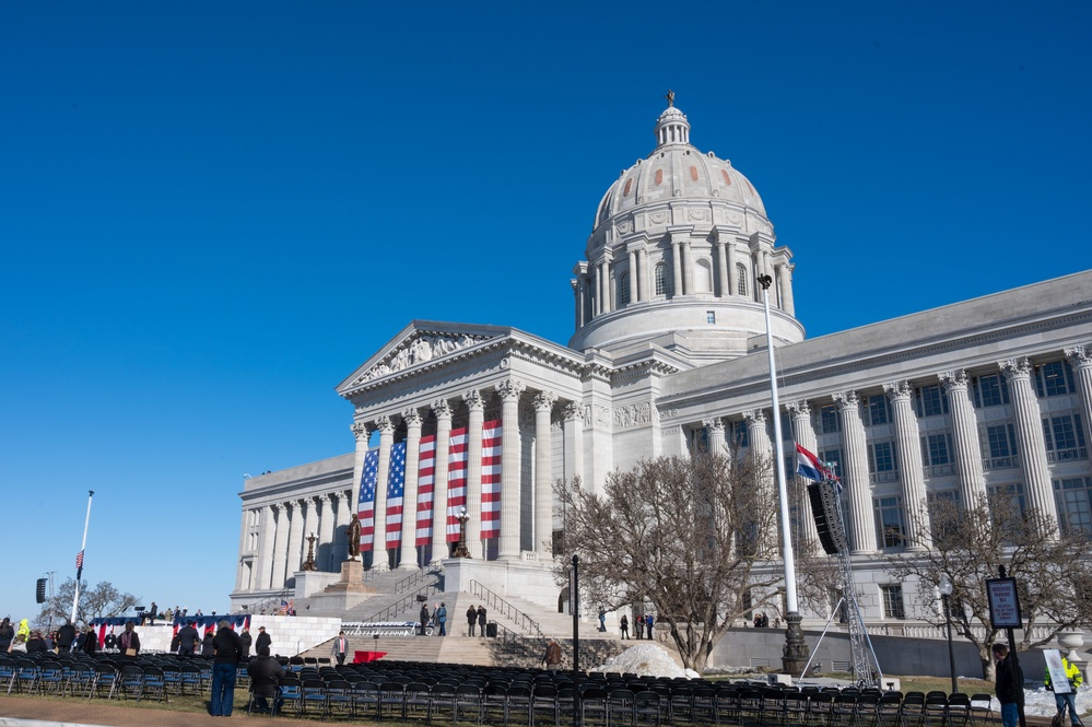 Missouri governor Mike Kehoe inauguration