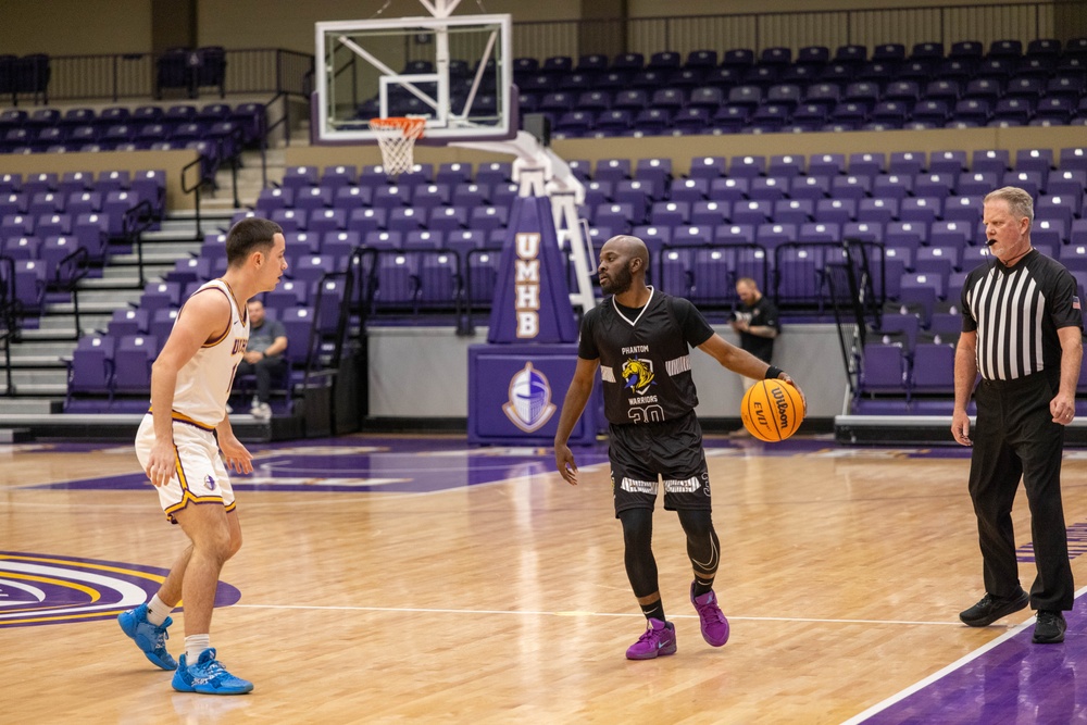 Fort Cavazos Phantom Warriors VS. UMHB Crusaders Basketball Game