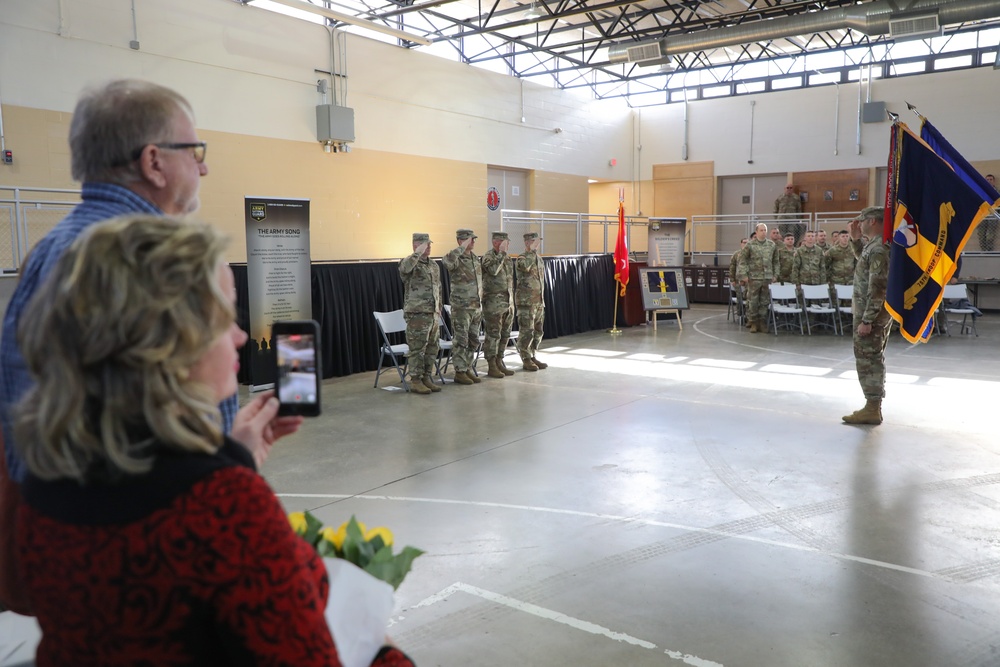 75th TC Change of Command