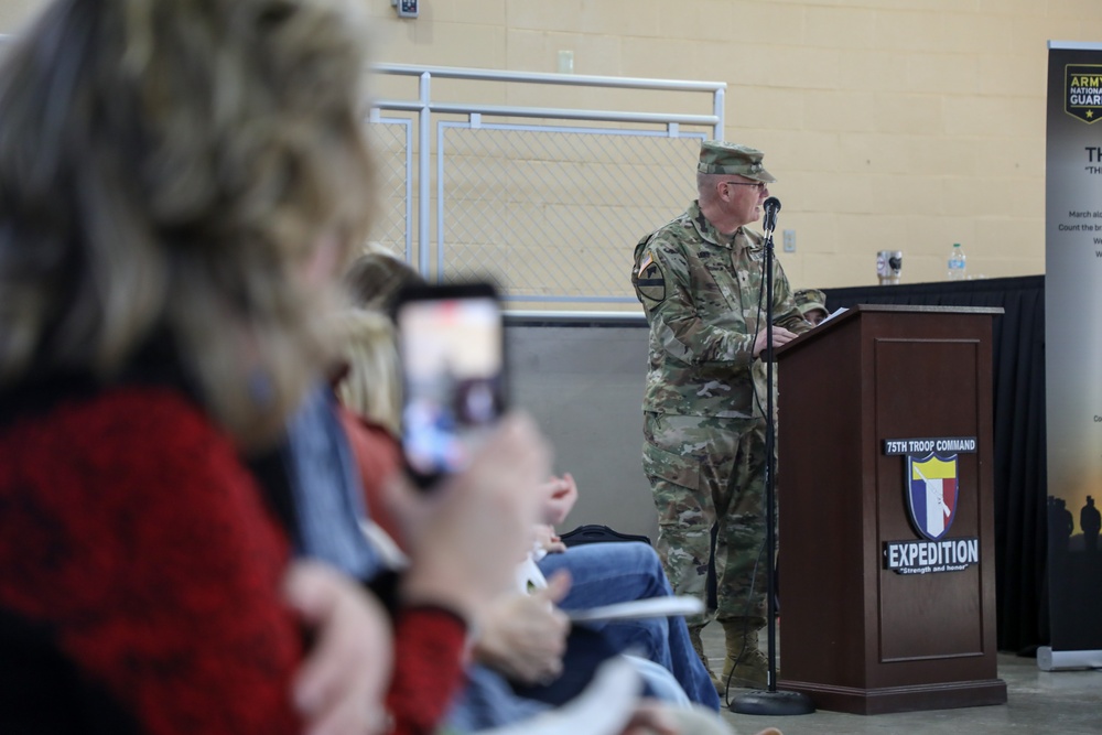 75th TC Change of Command