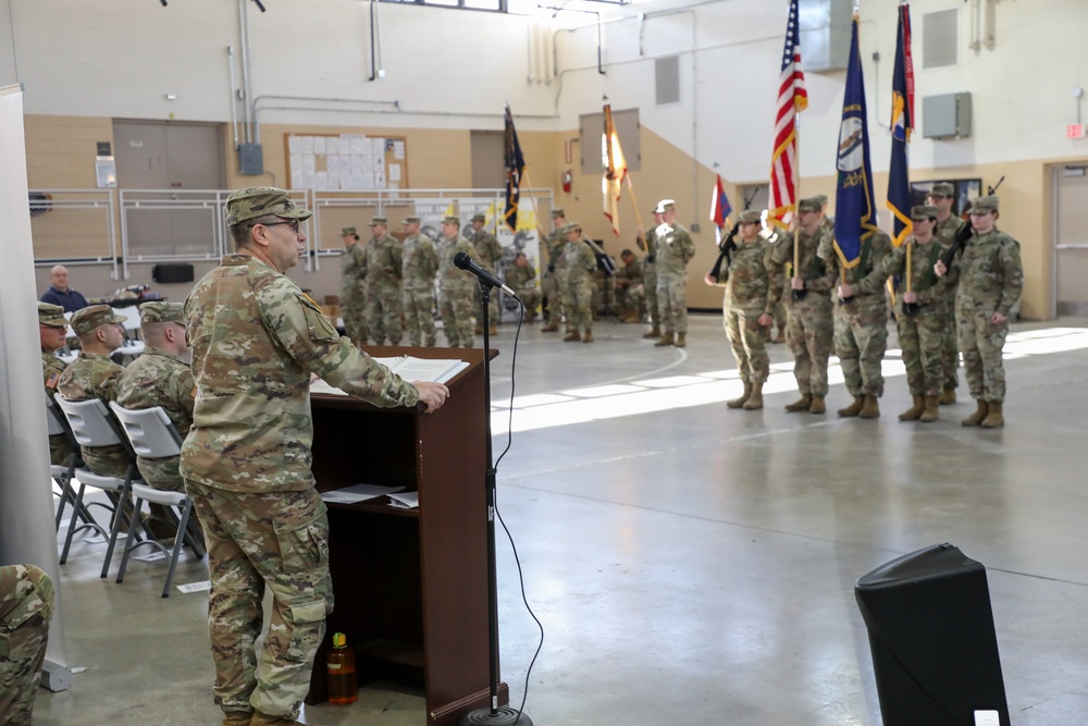 75th TC Change of Command