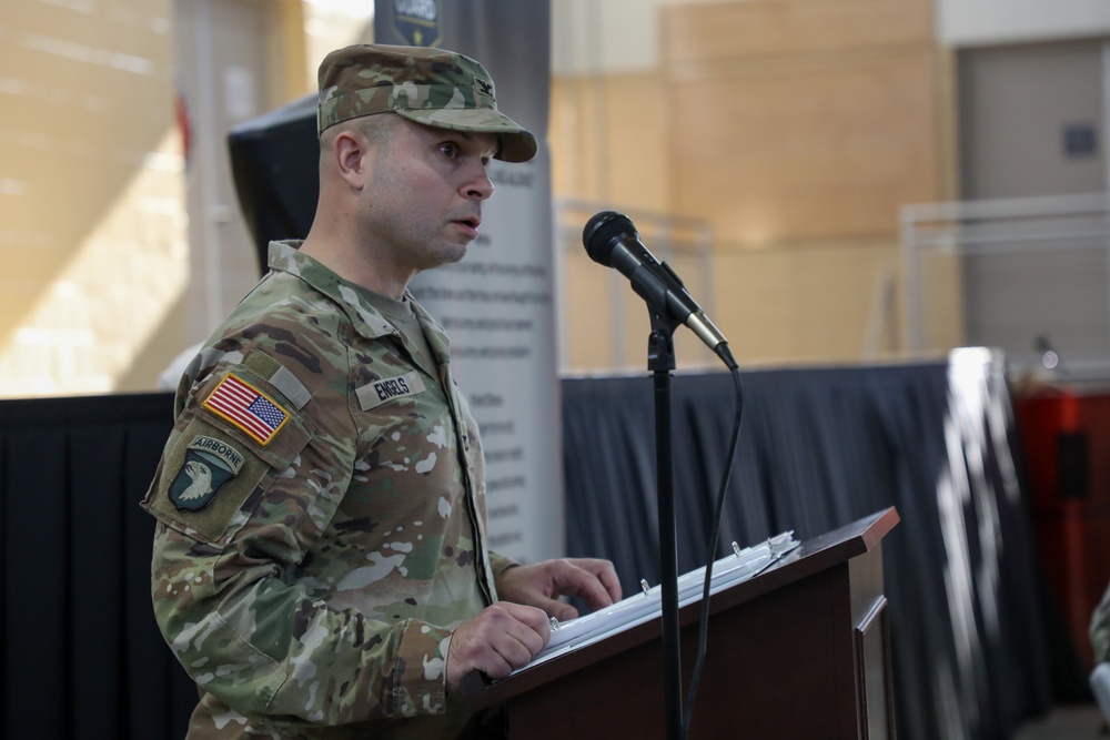 75th TC Change of Command