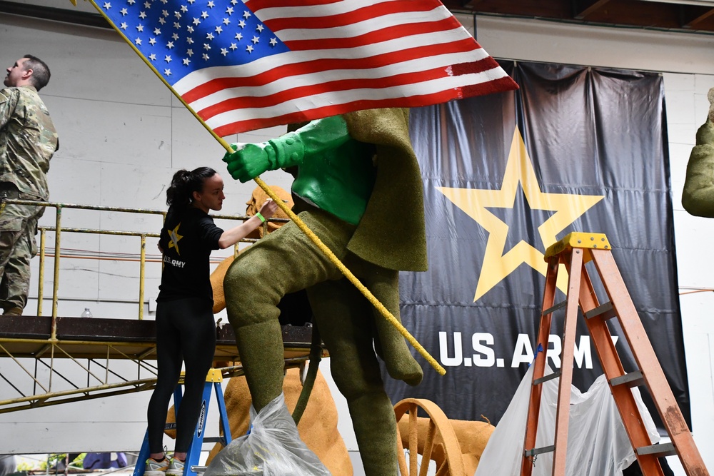 U.S. Army Tournament of Roses Parade Float