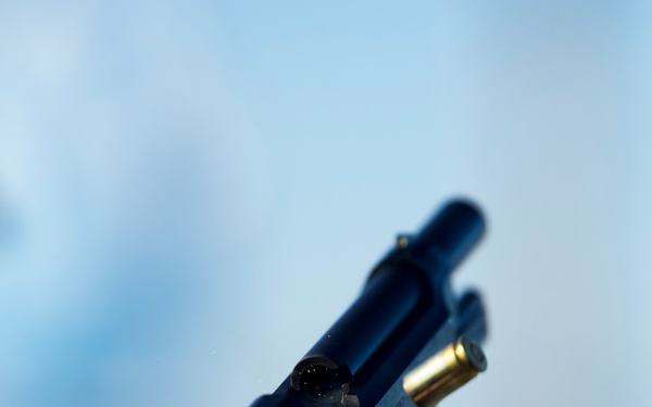 Sailor Participates in Small-Arms Firearm Training