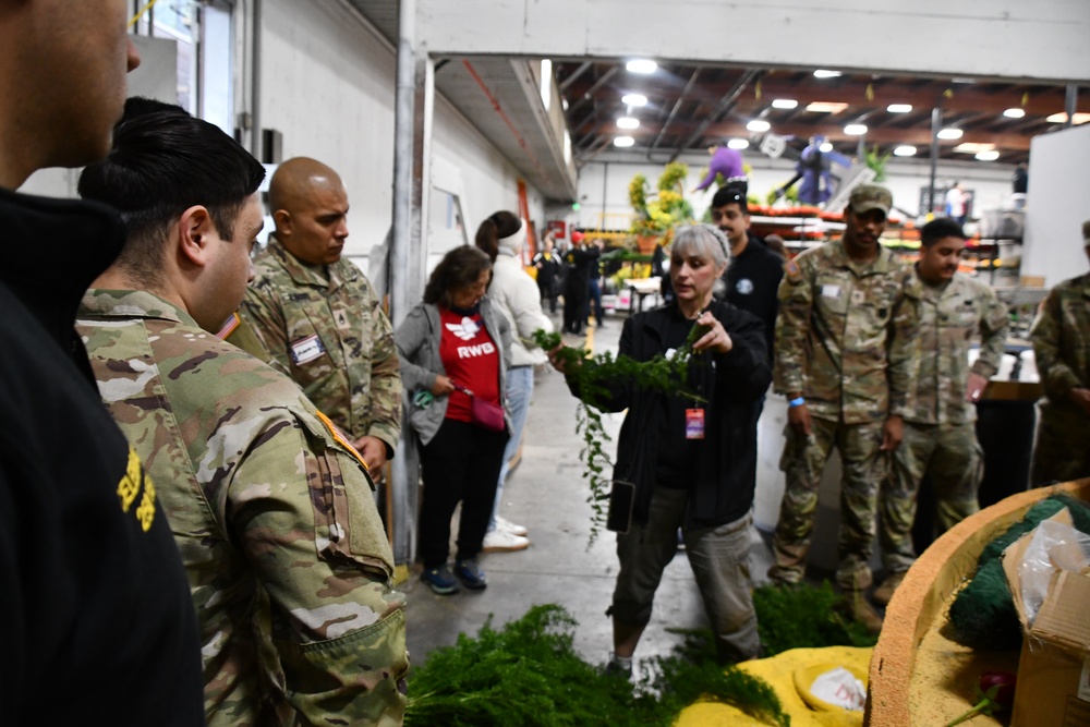 U.S. Army Tournament of Roses Parade Float Volunteers