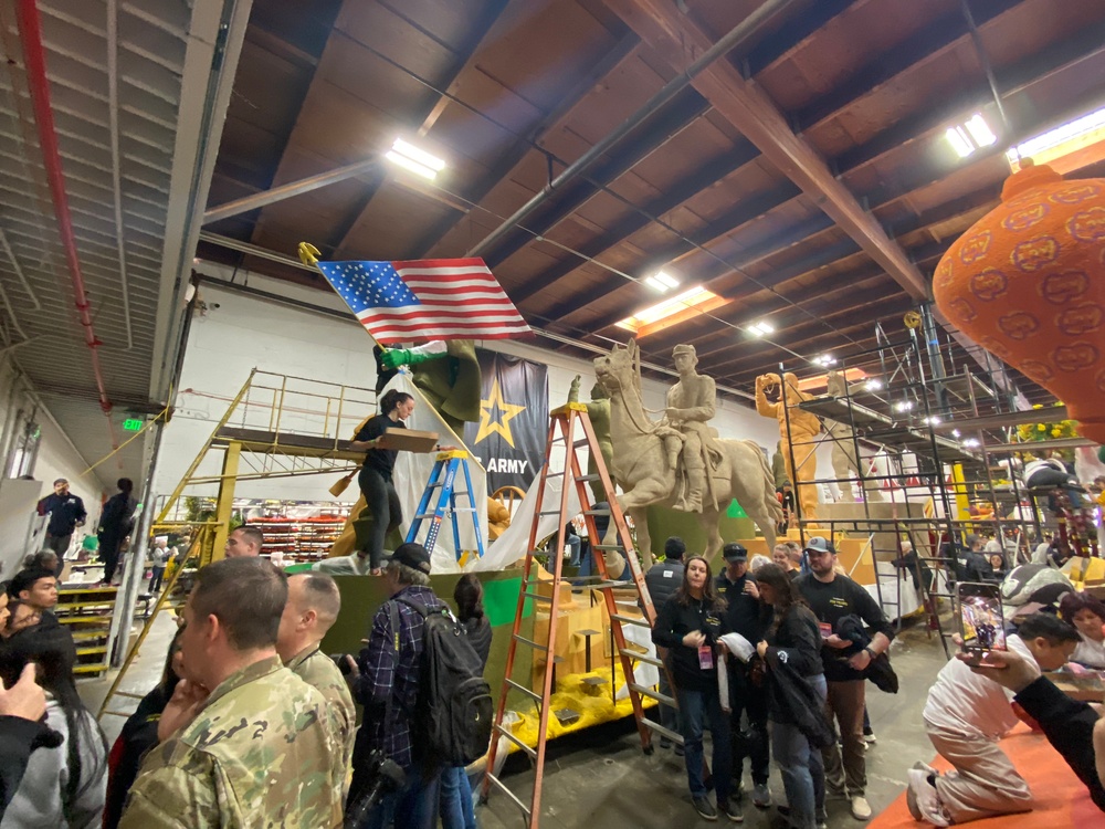 U.S. Army Tournament of Roses Parade Float