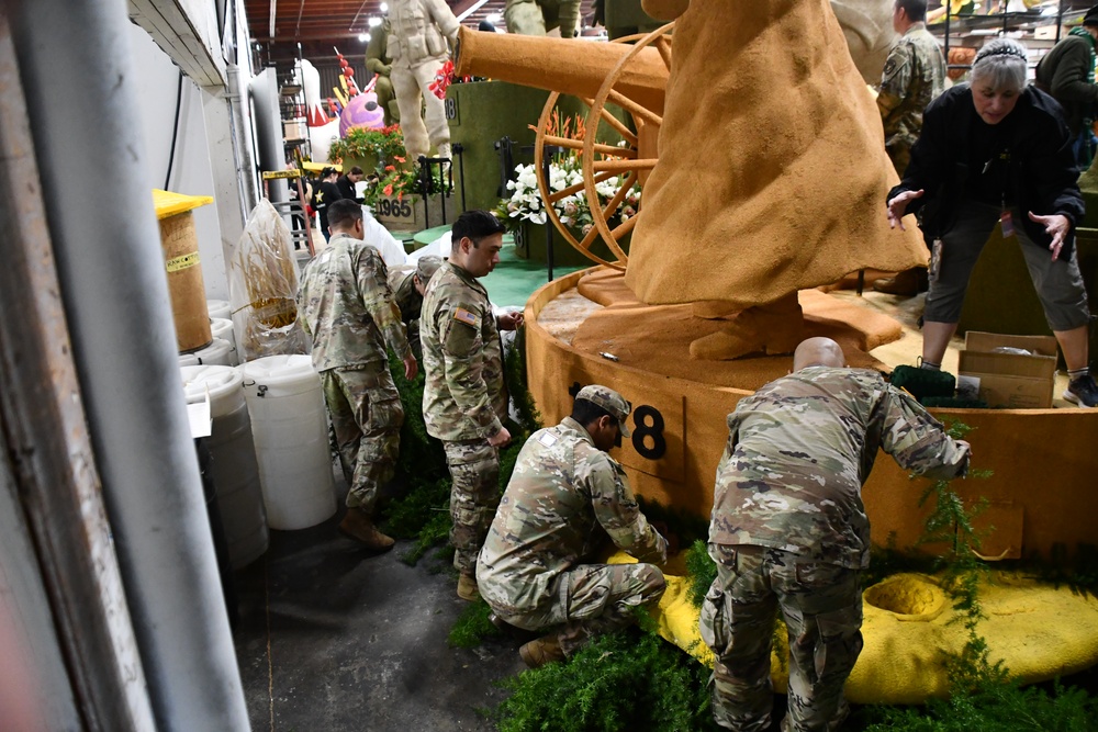 U.S. Army Tournament of Roses Parade Float