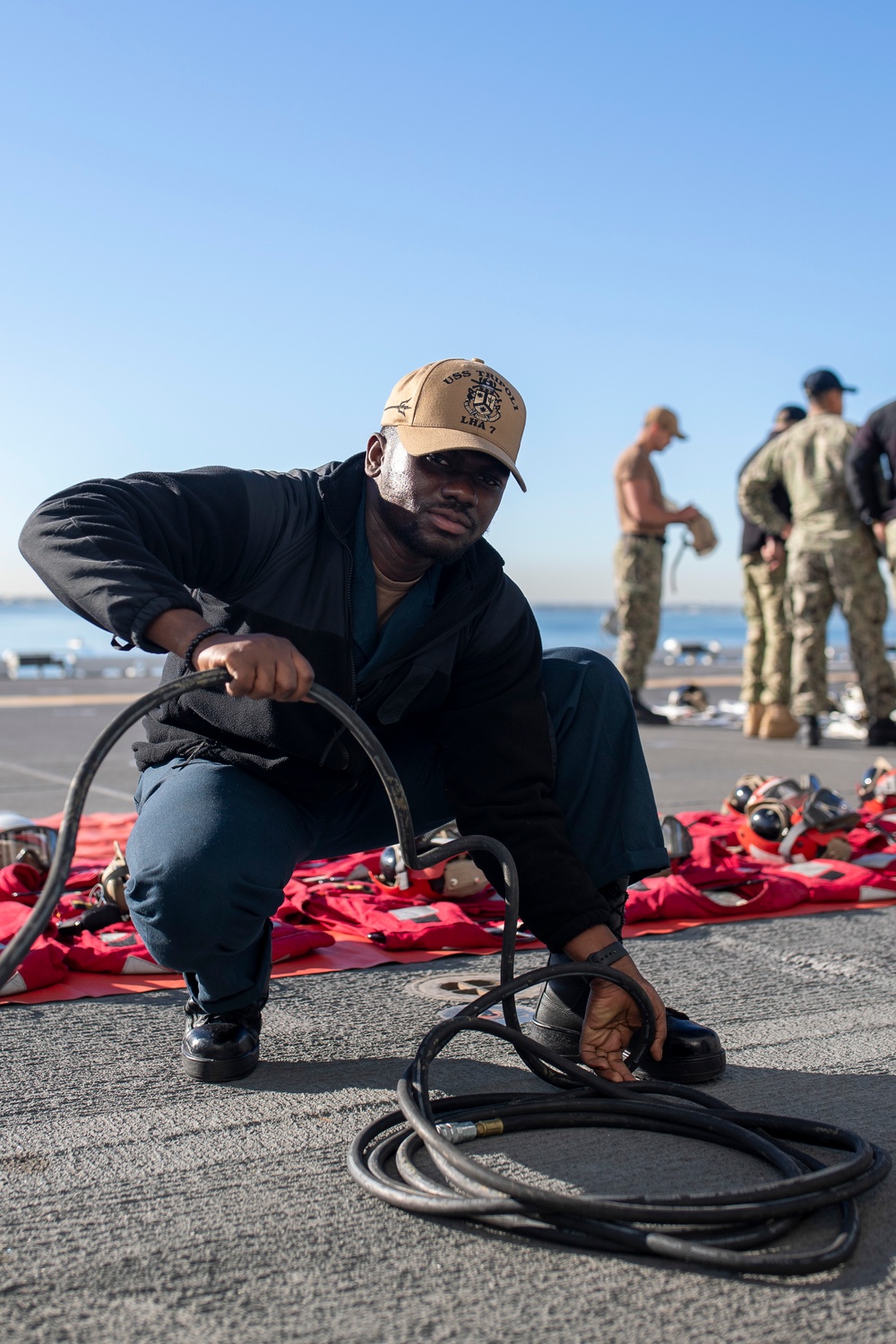 USS Tripoli Prepares For INSURV